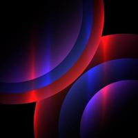 Abstract color burn red blue black art background vector