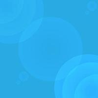 Abstract blue vector circle shape background