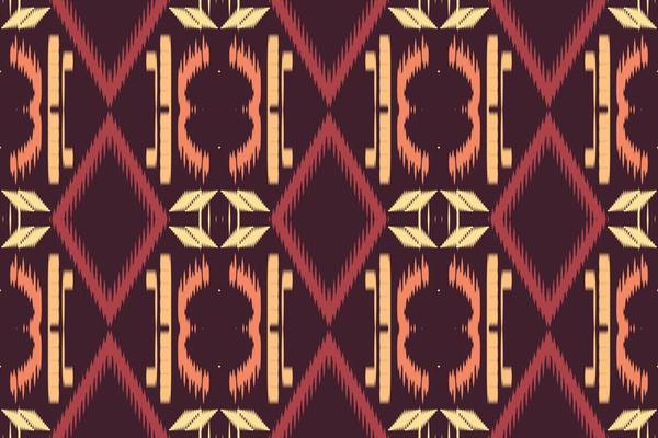 BatikTextile ikat frame seamless pattern digital vector design for Print saree Kurti Borneo Fabric border brush symbols swatches designer
