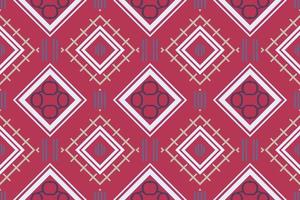 Ethnic pattern vector. traditional patterned carpets It is a pattern created by combining geometric shapes. Design for print. Using in the fashion industry. vector