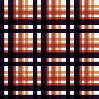 plaid pattern design texture is made with alternating bands of coloured pre-dyed threads woven as both warp and weft at right angles to each other. vector