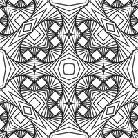 Wavy 3D lines abstract seamless pattern. Abstract dynamical crumpled texture. 3D pattern. The illusion of movement pattern. vector