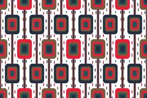 Style Modern geometric shapes seamless pattern It consists of a polyhedron such as a circle square triangle Used in the textile industry, fabric pattern, paper, wallpaper, book cover vector