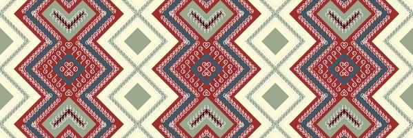 Indian ethnic design pattern. traditional patterned vector It is a pattern created by combining geometric shapes. Design for print. Using in the fashion industry.