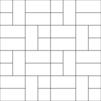 Seamless Herringbone Pattern in Black and white concept vector