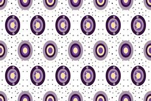 Abstract Modern geometric shapes seamless pattern It consists of a polyhedron such as a circle square triangle Used in the textile industry, fabric pattern, paper, wallpaper, book cover vector