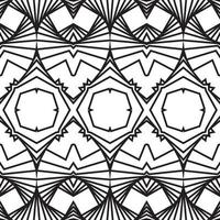 Seamless 3D optical wave effect stripe line pattern vector, Vector Twisted Curved Stripe Modern Trendy Illustration of black white background. pattern,