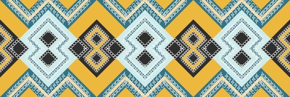 Tribal ethnic pattern. Geometric ethnic pattern traditional Design It is a pattern created by combining geometric shapes. Design for print. Using in the fashion industry. vector