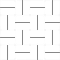 Herringbone Pattern Simple outline parquet pattern. Zigzag geometric background. Vector illustration