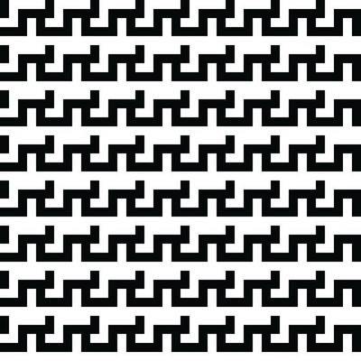 Minimalist vector seamless texture. Minimalist geometric background. Monochrome repeating pattern with broken lines.