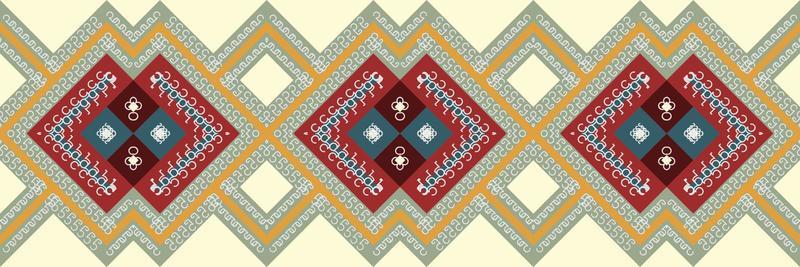Ethnic Indian prints and patterns. traditional pattern design It is a pattern created by combining geometric shapes. Design for print. Using in the fashion industry.