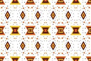 Very Beautiful Modern geometric shapes seamless pattern It consists of a polyhedron such as a circle square triangle Used in the textile industry, fabric pattern, paper, wallpaper, book cover vector