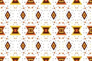 Very Beautiful Modern geometric shapes seamless pattern It consists of a polyhedron such as a circle square triangle Used in the textile industry, fabric pattern, paper, wallpaper, book cover vector