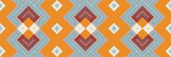 Ethnic pattern design of the Philippines. Geometric ethnic pattern traditional Design It is a pattern created by combining geometric shapes. Design for print. Using in the fashion industry. vector