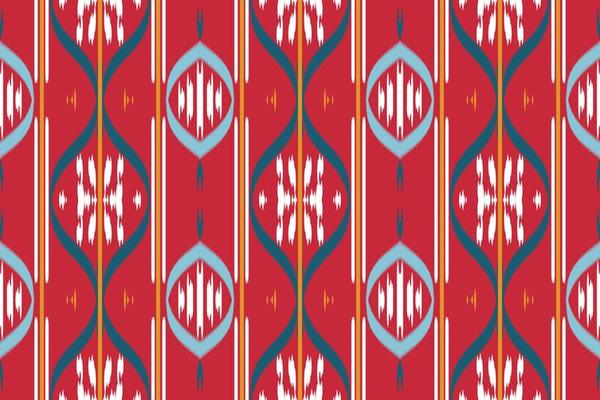 Ethnic ikat texture batik textile seamless pattern digital vector design for Print saree Kurti Borneo Fabric border brush symbols swatches stylish