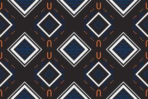 Ethnic pattern background. Traditional ethnic patterns vectors It is a pattern created by combining geometric shapes. Design for print. Using in the fashion industry.