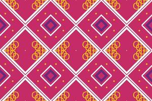 Simple ethnic design. Traditional ethnic pattern design It is a pattern created by combining geometric shapes. Design for print. Using in the fashion industry. vector