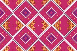 Simple ethnic design. Traditional ethnic pattern design It is a pattern created by combining geometric shapes. Design for print. Using in the fashion industry. vector