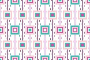 Trendy Modern geometric shapes vector seamless pattern It consists of a polyhedron such as a circle square triangle Used in the textile industry, fabric pattern, paper, wallpaper, book cover