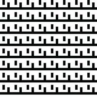 Abstract Vector seamless pattern. Modern stylish abstract texture. Repeating geometric tiles from striped elements