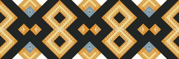 Ethnic Indian prints and patterns. Traditional ethnic pattern design It is a pattern created by combining geometric shapes. Design for print. Using in the fashion industry. vector