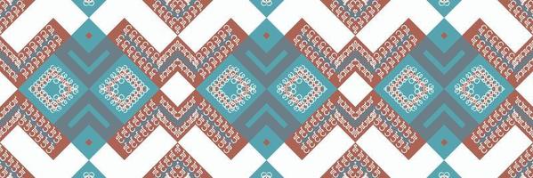 Tribal ethnic pattern. traditional patterned vector It is a pattern created by combining geometric shapes. Design for print. Using in the fashion industry.