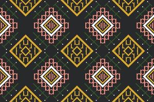 Ethnic Aztec Ikat Seamless Pattern Textile ikat stripe seamless pattern digital vector design for Print saree Kurti Borneo Fabric Aztec brush symbols swatches stylish