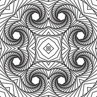 3D curved lines, striped Vector Twisted Curved Stripe Modern Trendy Illustration of black white background. pattern,