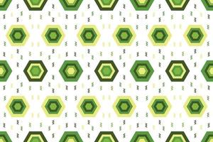 Abstract Modern geometrical shapes seamless pattern It consists of a polyhedron such as a circle square triangle Used in the textile industry, fabric pattern, paper, wallpaper, book cover vector