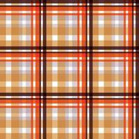 plaid pattern seamless texture is a patterned cloth consisting of criss-crossed, horizontal and vertical bands in multiple colours. Tartans are regarded as a cultural icon of Scotland. vector