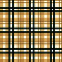 patrón de tartán textil sin costuras, los bloques de color resultantes se repiten vertical y horizontalmente en un patrón distintivo de cuadrados y líneas conocido como conjunto. el tartán a menudo se llama plaid vector