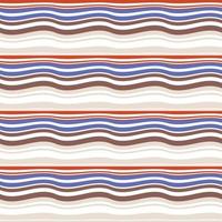 Retro Zigzag chevron pattern geometric background for wallpaper, gift paper, fabric print, furniture. Zigzag print. Unusual painted ornament from brush strokes. vector