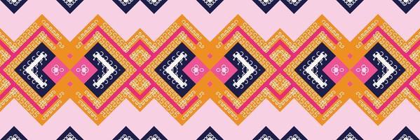 Ethnic Indian prints and patterns. traditional pattern African art It is a pattern created by combining geometric shapes. Design for print. Using in the fashion industry. vector