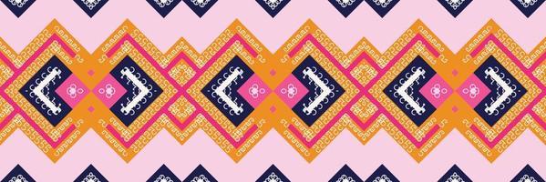 Ethnic Indian prints and patterns. traditional pattern African art It is a pattern created by combining geometric shapes. Design for print. Using in the fashion industry. vector