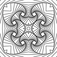 3D wireframe geometric shapes Abstract dynamical crumpled texture. 3D pattern. The illusion of movement pattern. vector