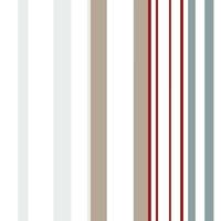 patrón de rayas equilibradas la tela sin costuras imprime un patrón de rayas que consta de líneas verticales de ancho variable, como en un código de barras. vector