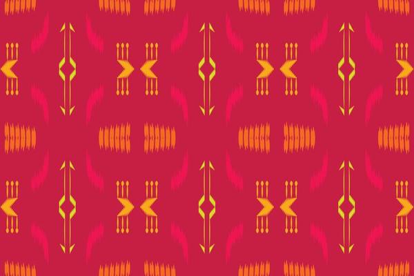 BatikTextile ikat triangle seamless pattern digital vector design for Print saree Kurti Borneo Fabric border brush symbols swatches cotton