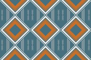 Ethnic Pattern. Ikat Seamless folk embroidery,traditional patterned Native American art It is a pattern created by combining geometric shapes. Design for print. Using in the fashion industry. vector