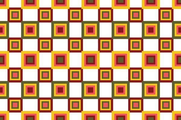 Abstract Modern geometrical shapes vector seamless pattern It consists of a polyhedron such as a circle square triangle Used in the textile industry, fabric pattern, paper, wallpaper, book cover
