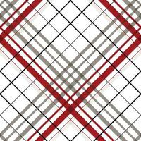 plaids pattern design textile is woven in a simple twill, two over two under the warp, advancing one thread at each pass. vector