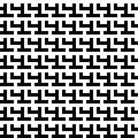 fondo geométrico minimalista. patrón transparente de vector minimalista monocromo abstracto. textura abstracta con estilo minimalista. repitiendo líneas trenzadas geométricas de azulejos rectangulares.