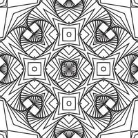 3D dimensional lined cubes in seamless pattern, Abstract dynamical crumpled texture. 3D pattern. The illusion of movement pattern. vector