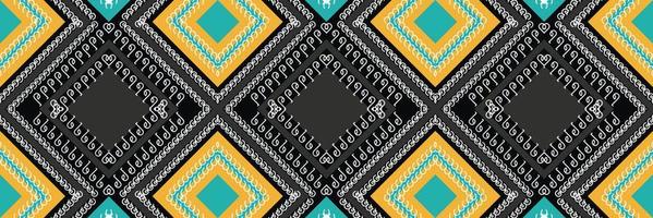 Pattern simple ethnic design in the Philippines. It is a pattern created by combining geometric shapes. Design for print. Using in the fashion industry. vector