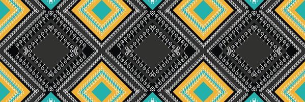 Pattern simple ethnic design in the Philippines. It is a pattern created by combining geometric shapes. Design for print. Using in the fashion industry. vector