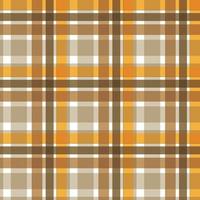 patrón de tartán textura de diseño de moda los bloques de color resultantes se repiten vertical y horizontalmente en un patrón distintivo de cuadrados y líneas conocido como conjunto. el tartán a menudo se llama plaid vector