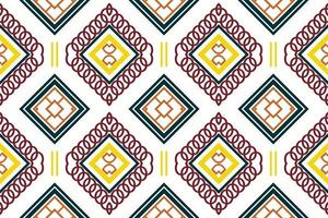 Simple ethnic design in the Philippines. traditional pattern background It is a pattern created by combining geometric shapes. Design for print. Using in the fashion industry. vector
