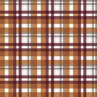 tartan pattern seamless texture is a patterned cloth consisting of criss-crossed, horizontal and vertical bands in multiple colours. Tartans are regarded as a cultural icon of Scotland. vector