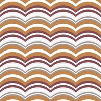 Retro Zigzag chevron pattern digital art print summer party backdrop design vector