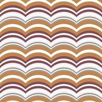 Retro Zigzag chevron pattern digital art print summer party backdrop design vector