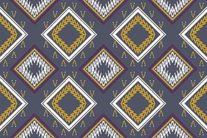 Ethnic Aztec Ikat Seamless Pattern Textile ikat triangle seamless pattern digital vector design for Print saree Kurti Borneo Fabric Aztec brush symbols swatches stylish